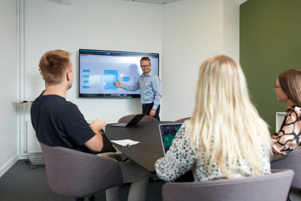 Billede fra Holions kontor